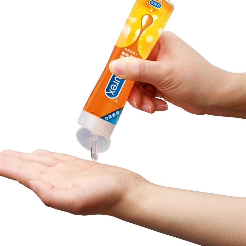 Смазка Durex для анального секса клубника 50 мл теплый вагинальный смазочный гель на