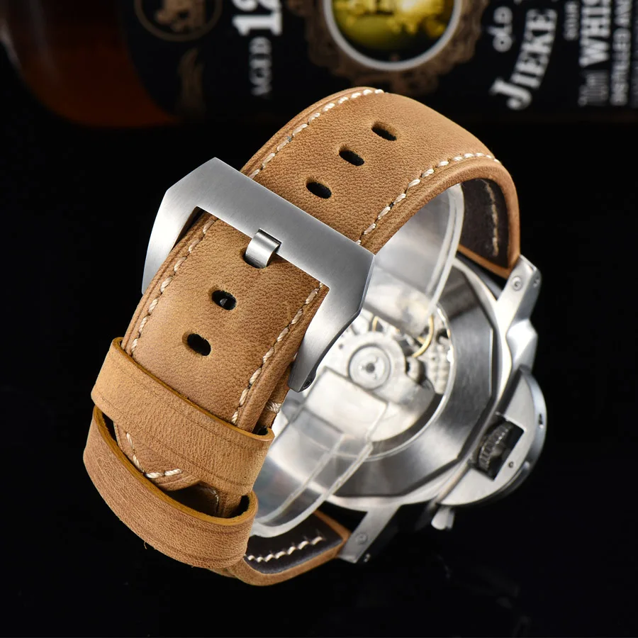 OUMASHI Роскошные Мужские автоматические механические часы многофункциональный