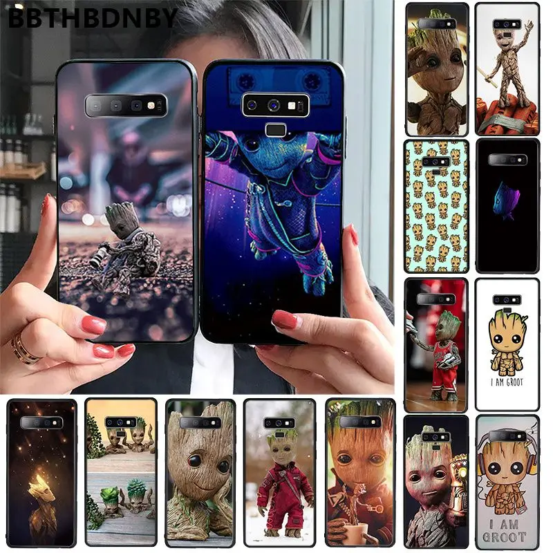 Чехол для телефона Groot TPU Мягкий силиконовый чехол samsung S9 plus S6 edge S7 S8 S10