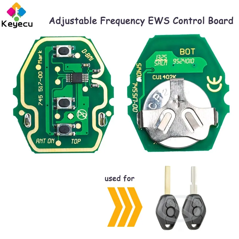 Пульт дистанционного управления KEYECU с регулируемой частотой печатная плата для