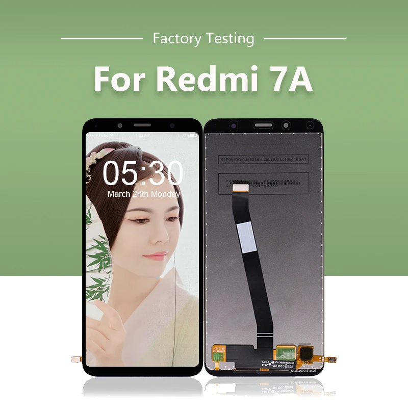 Дигитайзер сенсорного ЖК экрана для Xiaomi Redmi 7A 5 45 дюйма 100% тестирование бесплатная