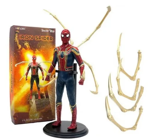 

Marvel The Avengers Action Figure 1/6 Peter Parker Spider-Man Model Toys 30cm