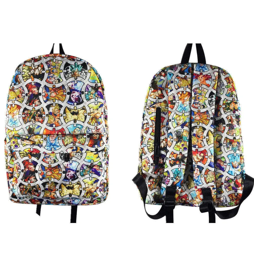 O Кошмар перед Рождеством Джек Рюкзак подростков Bookbags школьные сумки ноутбук дорожная Сумка Через Плечо Рюкзак - Цвет: O
