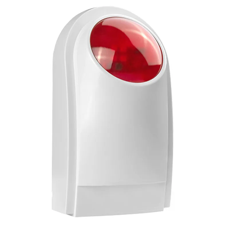 

Wireless Outdoor External Flash LED strobe Light Siren Work For GSM PSTN Home Security Voice Burglar Alarm System