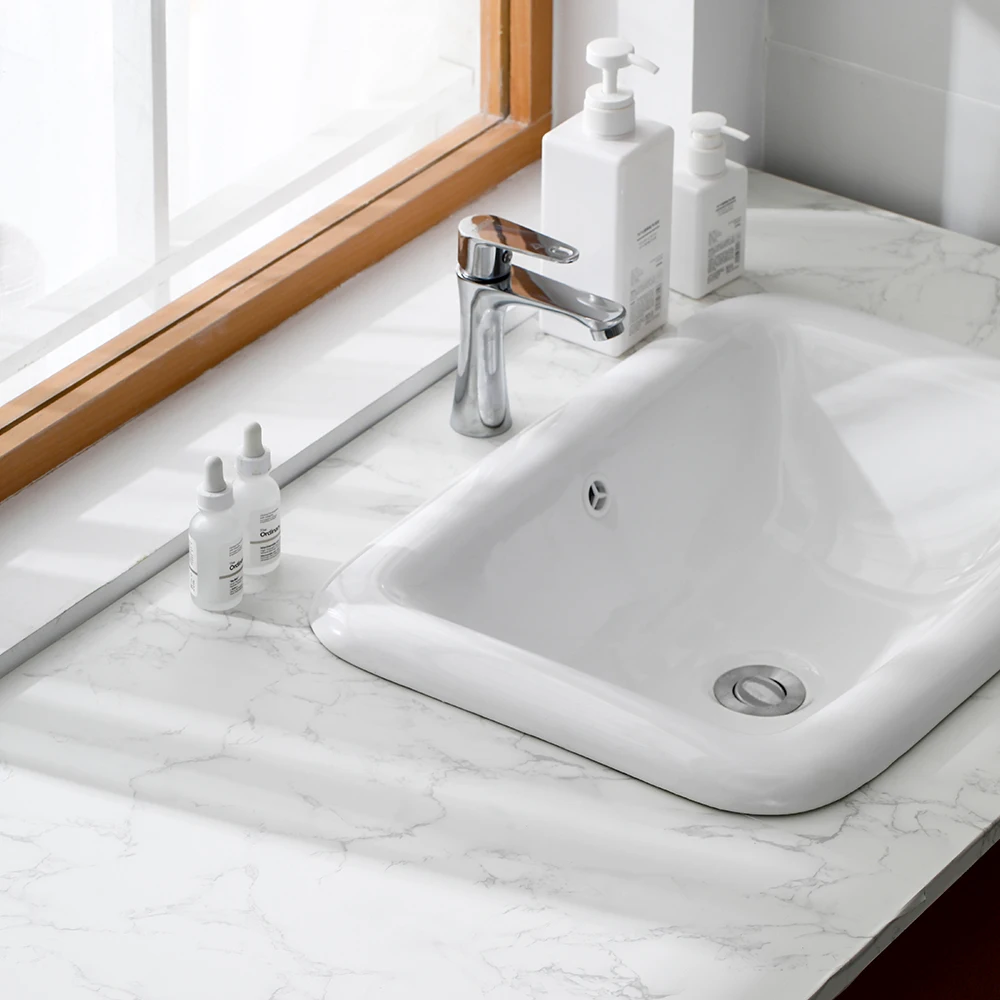 

FaSoLa Marble Kitchen Oil-proof Waterproof Stickers Kitchen Stove Cabinet Self Adhesive Wall Sticker Wall Paper