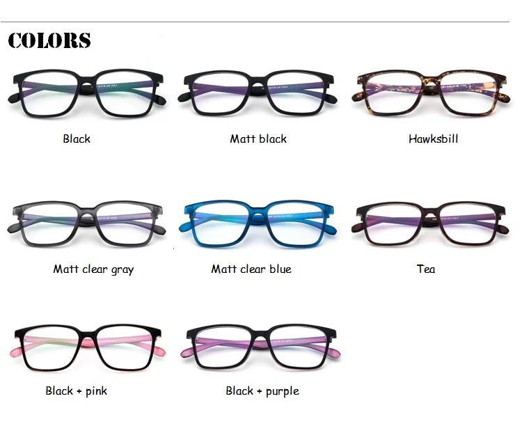 Модная оправа для очков женщин и мужчин черная винтажные Квадратные прозрачные