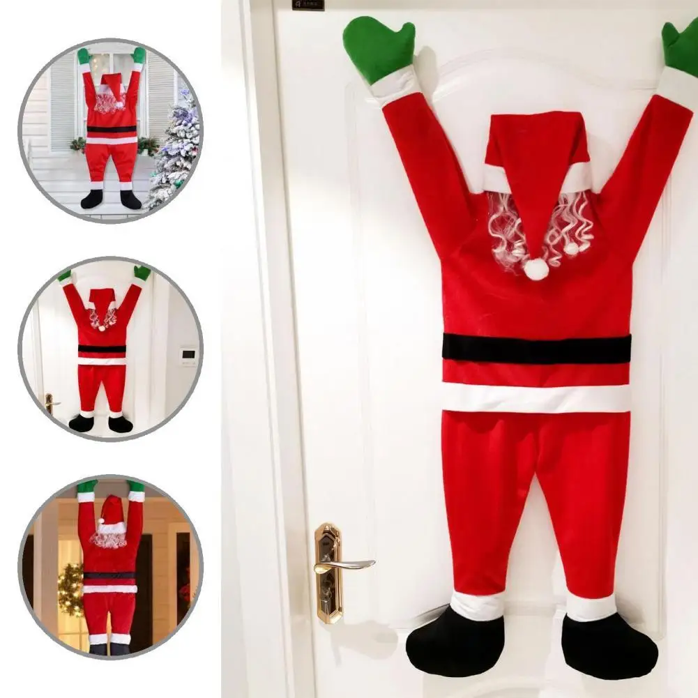 

Simple Installation Lightweight Creative Hanging Santa Ornaments for Household