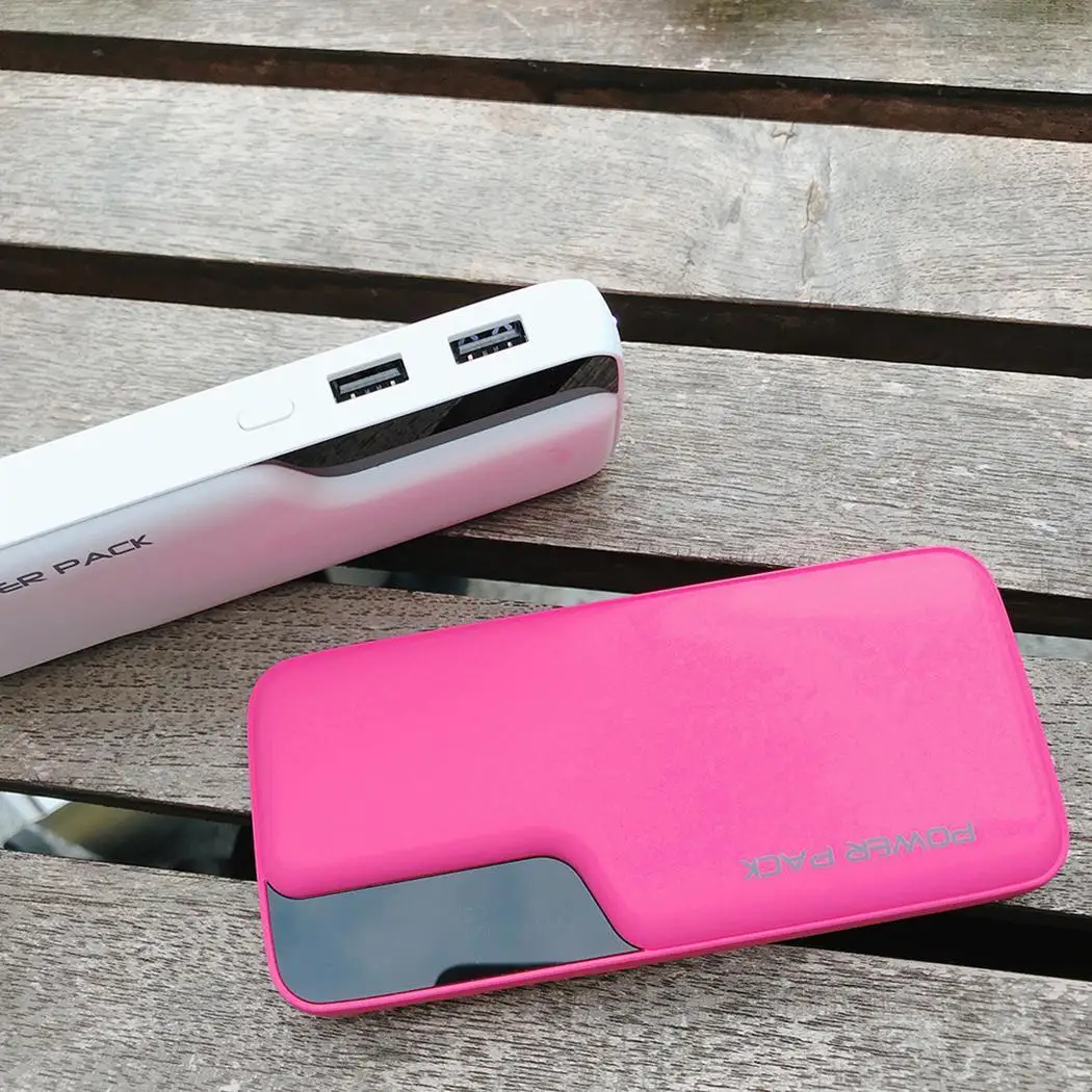 Power Bank 20000mAh портативный зарядный внешний аккумулятор для Xiaomi Mi 9 8 iPhone samsung S9 |