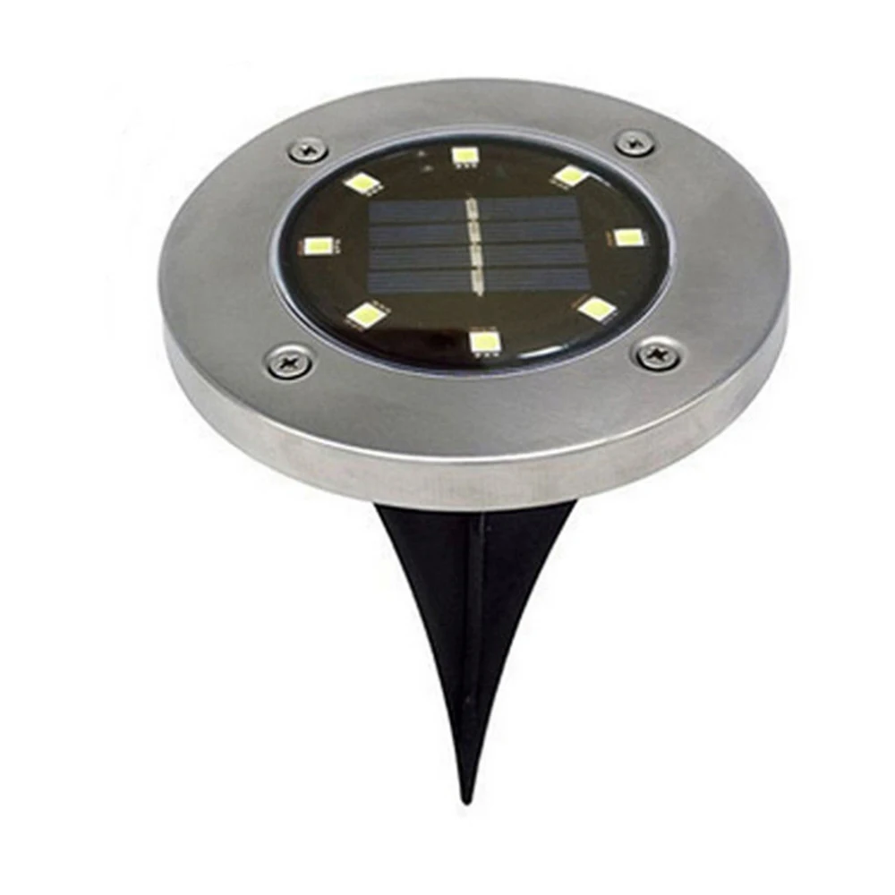 Водонепроницаемый Напольный СВЕТОДИОДНЫЙ светильник на солнечной батарее