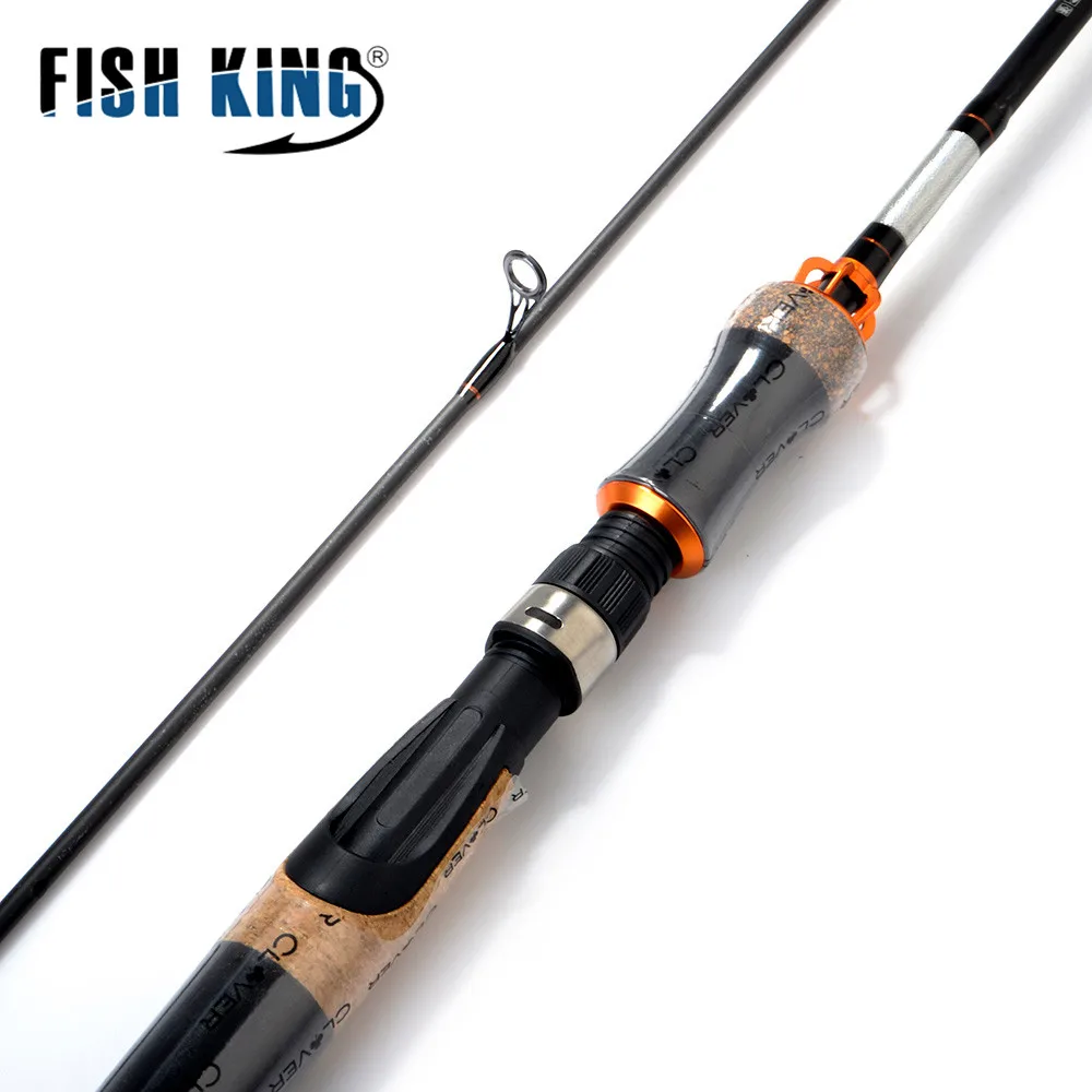 Рыболовная удочка FISH KING из мягкого углеродного волокна 5 цветов 2 1 7 м секции вес