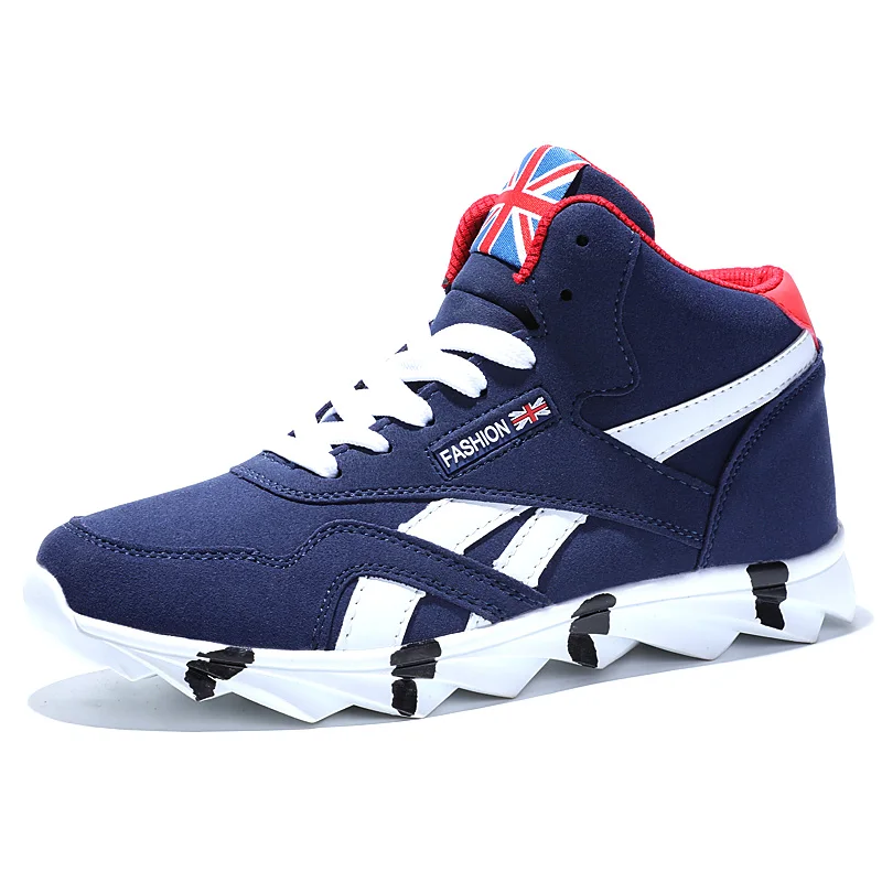 Sneakers Mens Shoes Casual Running shoes Ankle Boots for Men Justin Bieber Leather Hip Hop Walking KLYWOO | Обувь