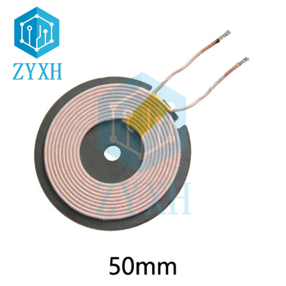 35mm 50mm Wireless Charger Transmitter Coil Universal Charging DIY PCBA Circuit | Мобильные телефоны и аксессуары