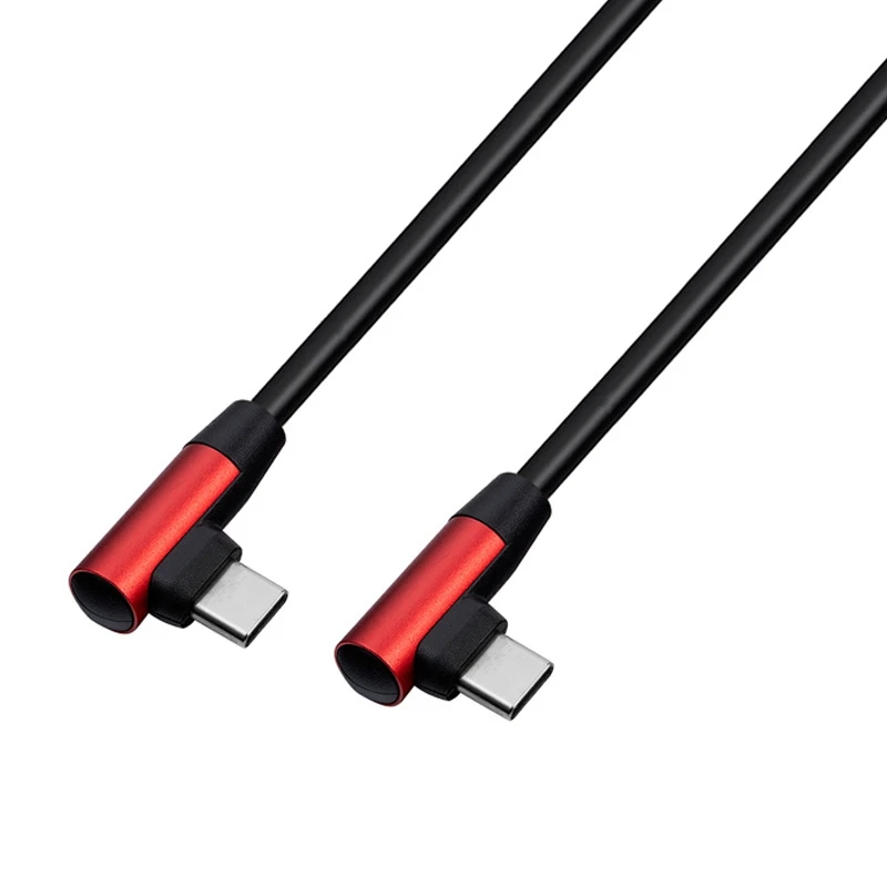 USB C 3 1 Тип male к кабель для передачи данных Мужской двойной локоть 2 0 Быстрый