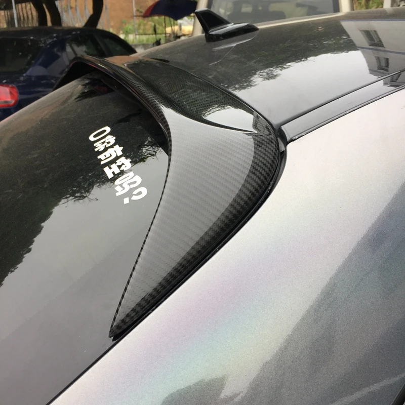 Задний спойлер на крышу из углеродного волокна класса C крыло окна для Mercedes Benz W205