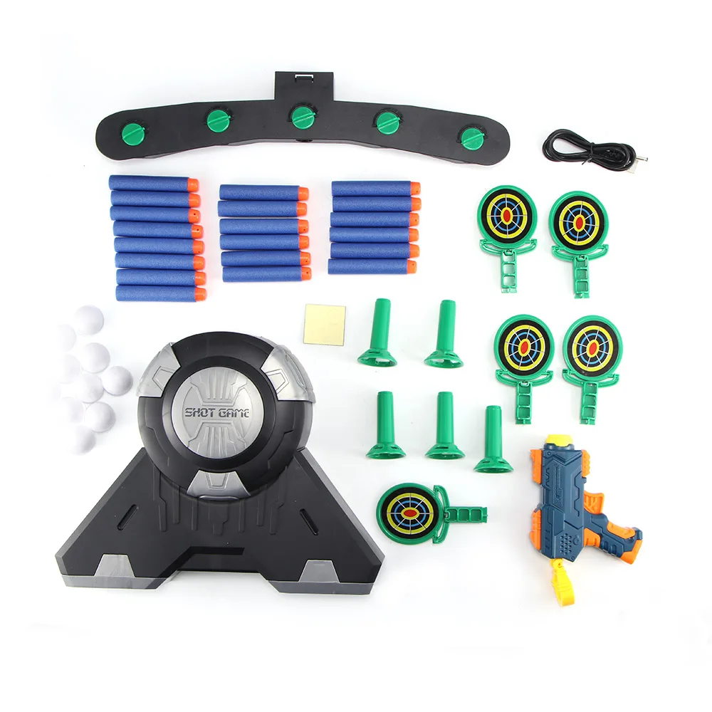 

Shooting Gun Floating Hovering Ball IndoorTarget Game Suspension Flying Ball Guns Shooting Game Kids Toys Gift