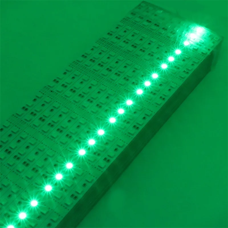 SZYOUMY 100 шт. жесткой Жесткая светодиодная лента светильник 5050 RGB на 60 светодиодов
