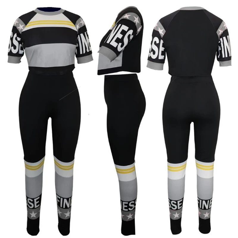 2019 Новый 3692 летние Для женщин короткий рукав F для отдыха штаны мальчиков костюм