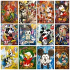 Алмазная живопись сделай сам 5D, Дисней, граффити, Микки, Минни, полная выкладка, алмазная вышивка, вышивка крестиком, искусство