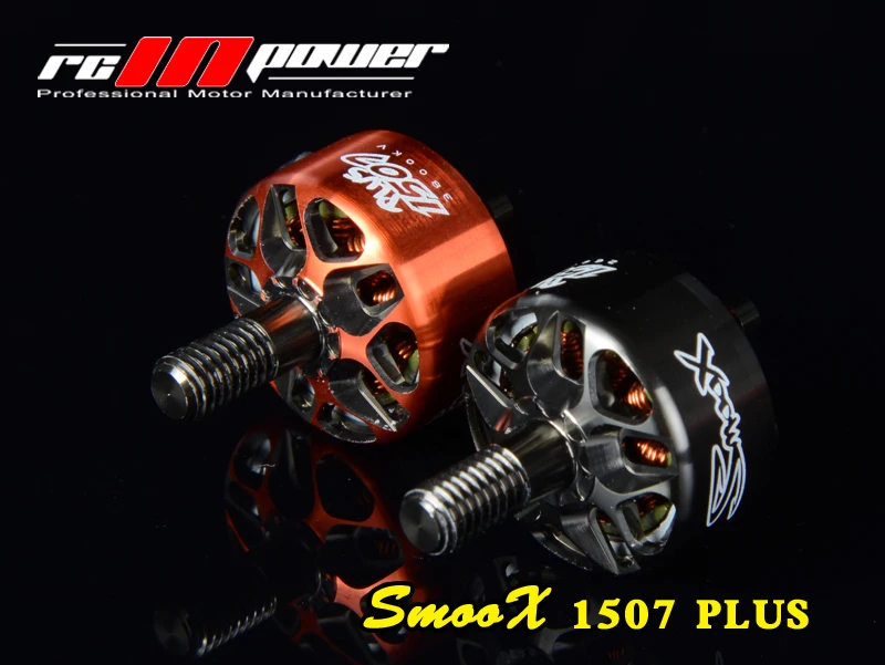 RCINPOWER SmooX 1507 Plus 2680/3800/4200KV 3-дюймовый бесщеточный двигатель cinewhoop для FPV гоночного