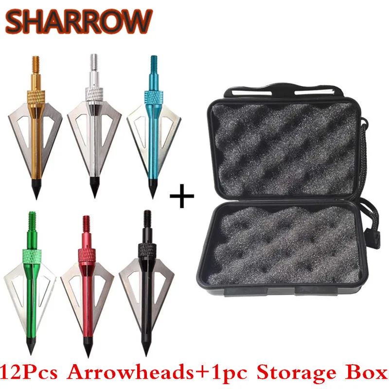 12 шт 100 г головки стрелы для охоты аксессуары | Спорт и развлечения