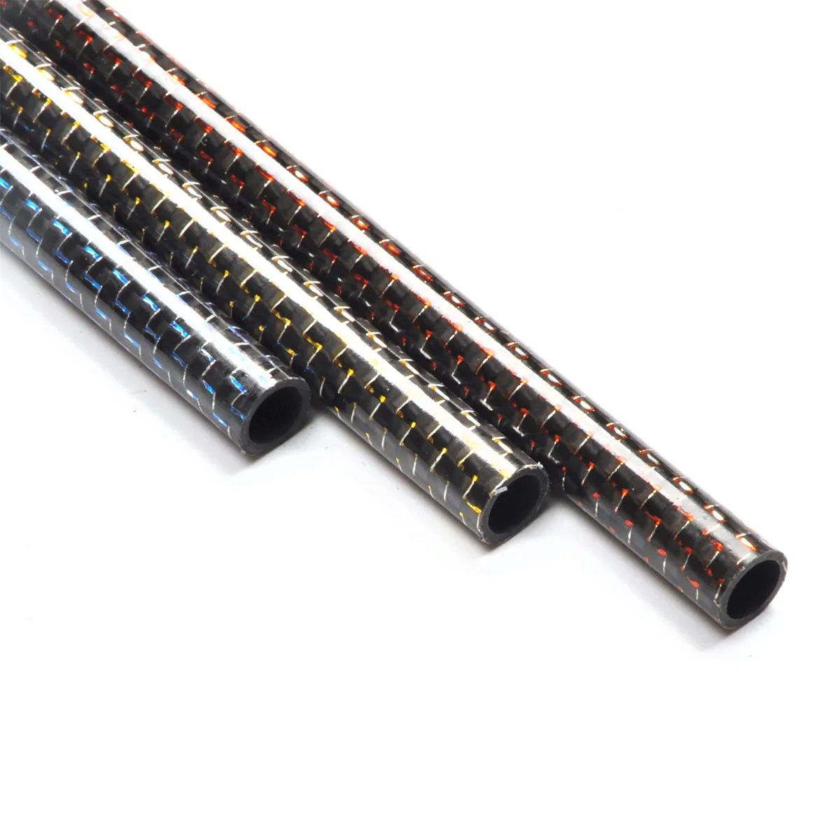 

New Design Multicolor Carbon Fiber Tube Length 500mm Diameter 8mm-32mm Glossy Tubes
