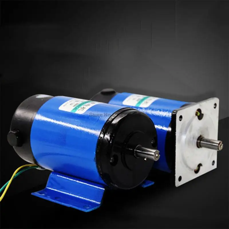 

Двигатель постоянного тока 220 В, 200 Вт, высокоскоростной двигатель с постоянным магнитом, высокомощный двигатель с регулируемой скоростью вперед и обратным высоким крутящим моментом