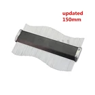 Профессиональный Металлический контурный датчик, 200 мм 150 мм 125 мм, 8 дюймов, 6 дюймов, профиль, ламинат, плитка, ковер, радиан, калибр, дупликатор