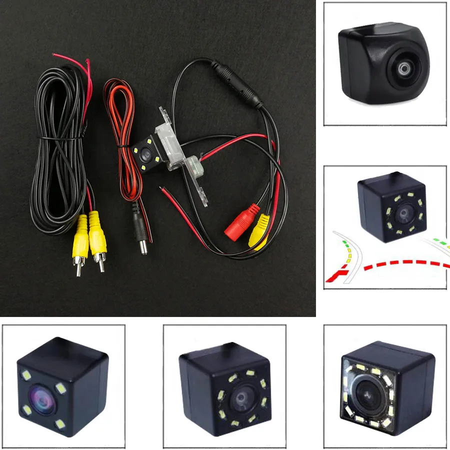 Камера заднего вида с ночным видением и CCD 4 8 12 светодиодами рыбий глаз