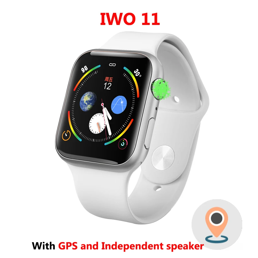 IWO 11 gps умные часы IWO 10 1:1 умные часы 44 мм серия 5 Поддержка Bluetooth Вызов ответ на вызов носимые устройства PK IWO 10 9 8