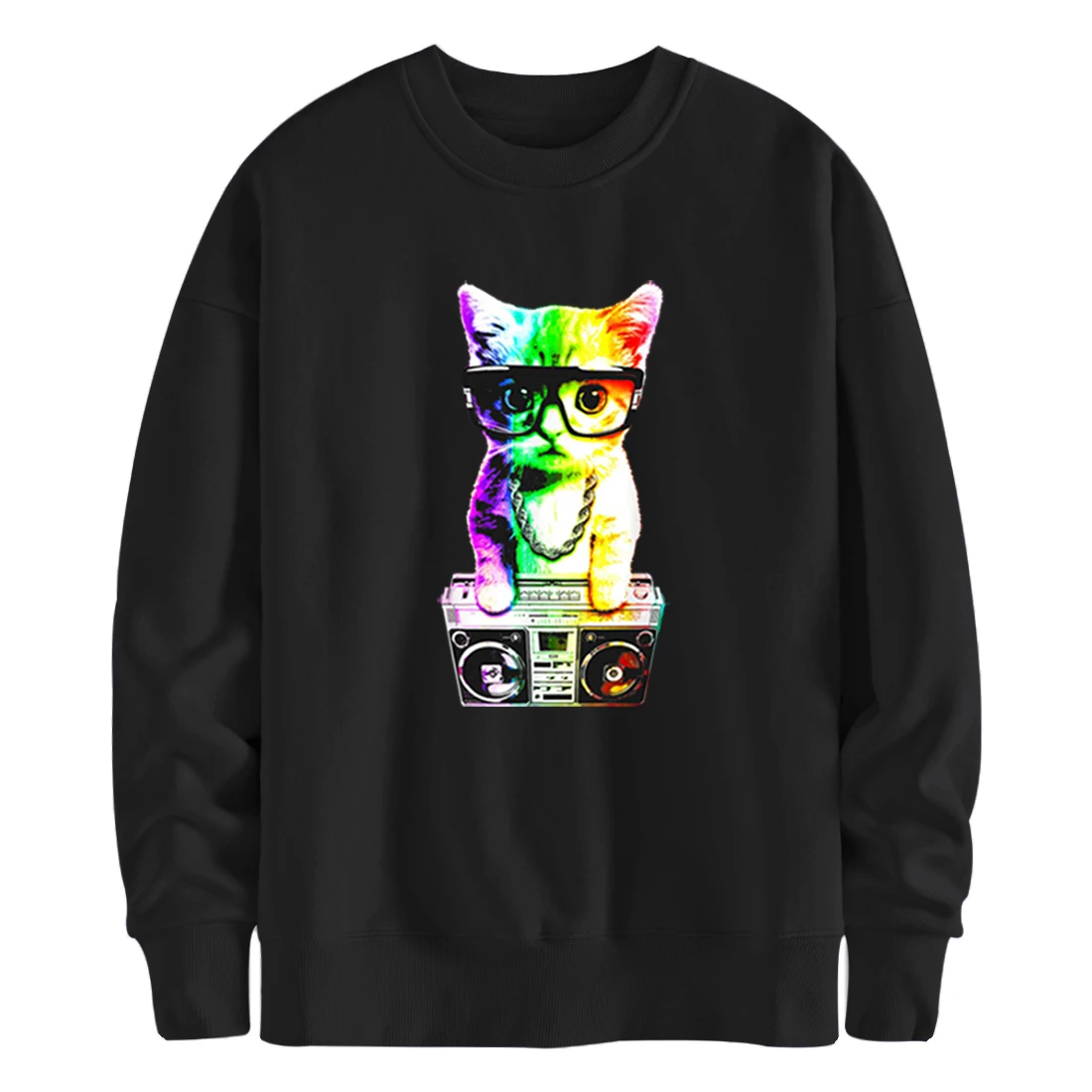 Свитшот мужской с круглым вырезом на осень | Мужская одежда