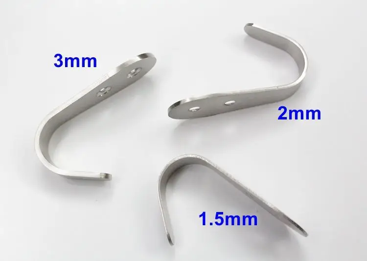 

Stainless Steel Hook Single Hook Kitchen Bathroom Toilet Wall Hangers Single Towel Hanging Hook Thick Coat Hook Clothes Hook