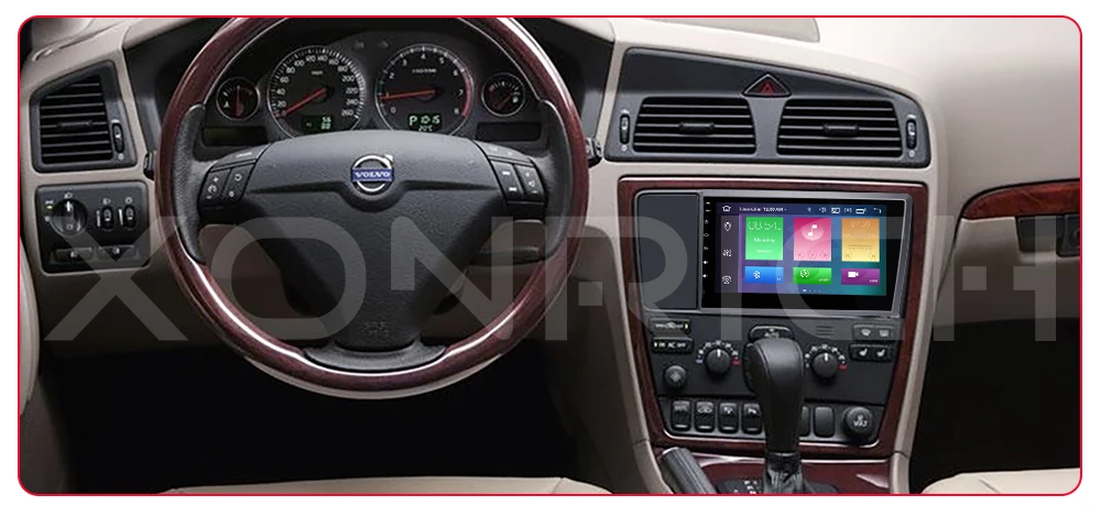 4 ГБ ips DSP 2 Din Android 9,0 автомобильный dvd-плеер для VOLVO S60 V70 XC70 XC90 2000 2001 2002 2003 2004 Мультимедиа gps Радио Навигация