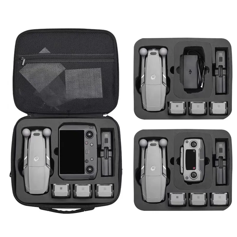 

Waterproof Portable Protective Carrying PU Backpack Case Hardshell Shoulder Bag 3 Battery for DJI MAVIC PRO Macvic 2 ZOOM