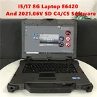 I5I7 8G бу Dell latitude e6420 XFR и 2021,06 V MB Star C4C5 программное обеспечение для диагностики автомобиля SD C4C5 бесплатная доставка