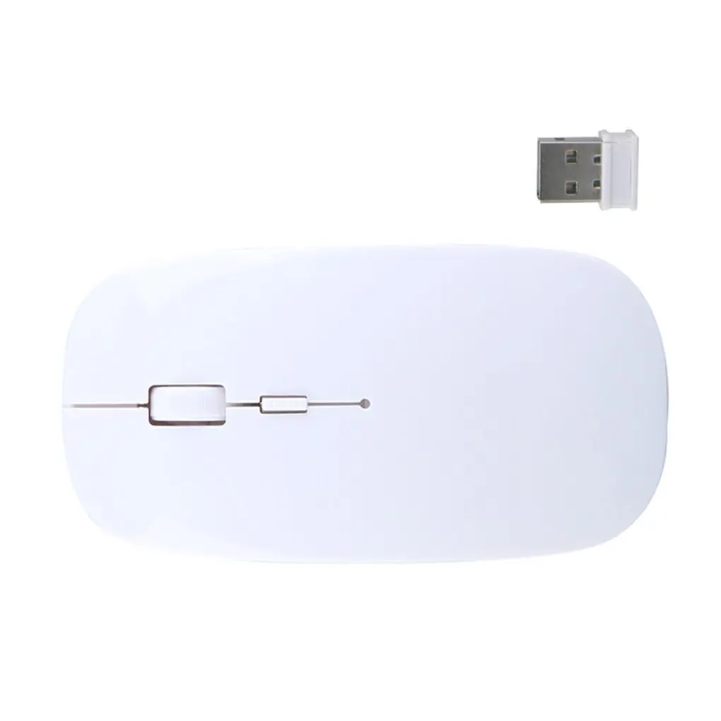 

Ultra Thin Optical Wireless Mouse 1600DPI 2.4G Wireless Mice Receiver Super Slim Office Mouse for PC Laptop Notebook