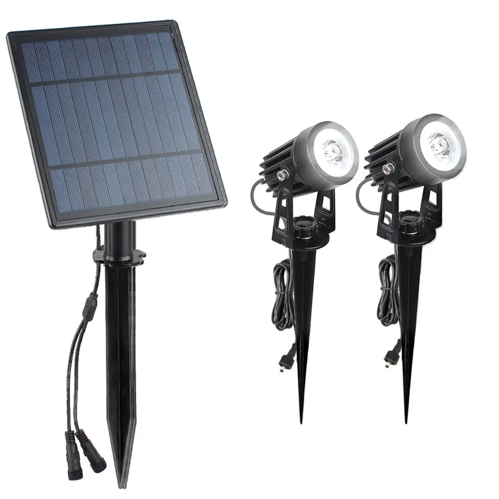 

Solar Powered Spotlight LED Garden Lawn Light Outdoor Solar Lighting Pathway Patio Yard Lawn Garden Tree Landscape Lamp