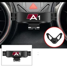 Car Mobile Phone Holder Air Vent Outlet Clip GPS Gravity Navigation Bracket For Audi A1 Sportback 8XA 8XF 2011-2019 Accessories