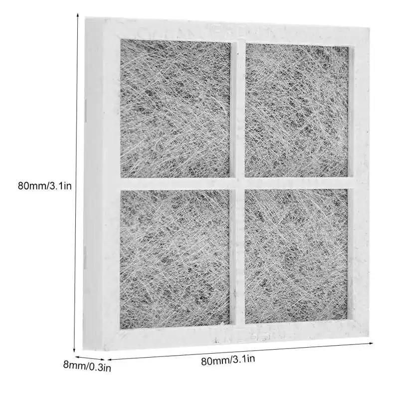 

3 Pcs Refrigerator Air Filter Replacement for LG LT120F Kenmore Elite 469918 Fridge Freezer