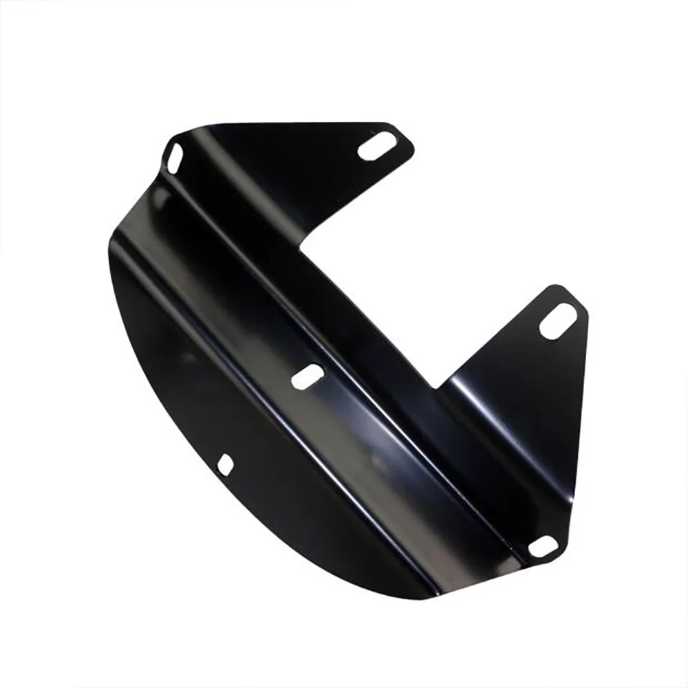 Черная маска - обтекатель для фар с аппаратным передним летящим экраном