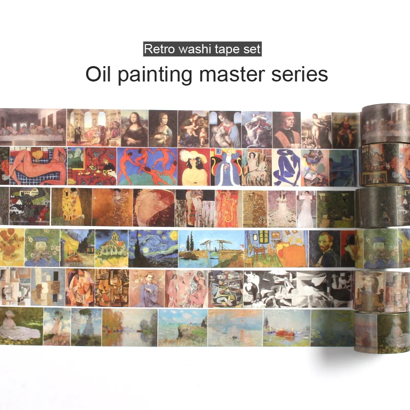 Винтажные декоративные наклейки Ван Гога для скрапбукинга набор декоративного