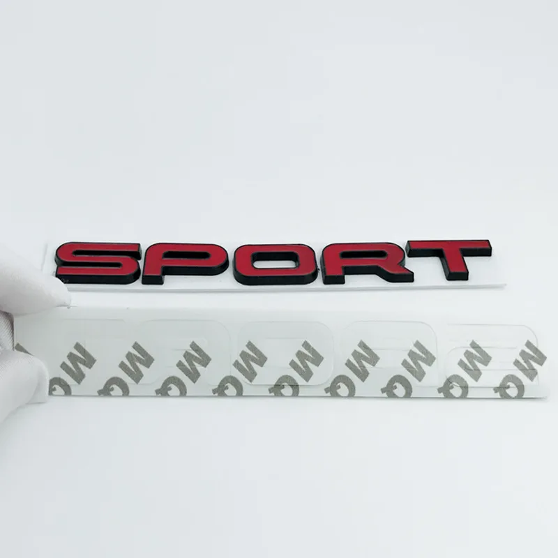 1 шт. спортивные буквы из металлического сплава хромированный автомобильный