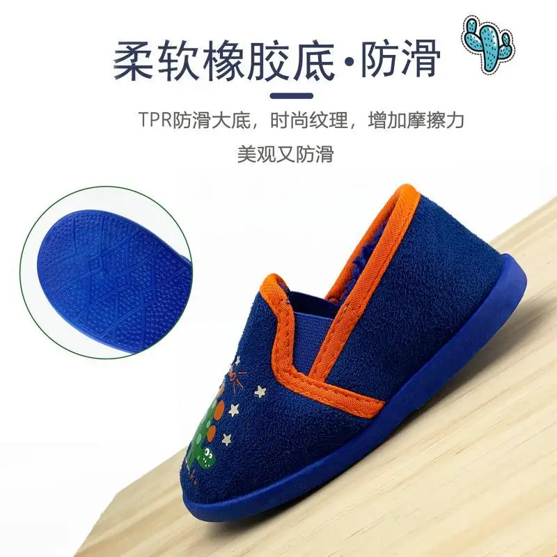 

Marvel Spider-Man Summer Children's Thin Cotton Slippers Kindergarten Floor Shoes Non-slip Bag Baby Toddler Shoes Slippers