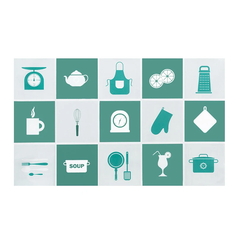 Кухонная самоклеящаяся наклейка с защитой от масла высокотемпературная для