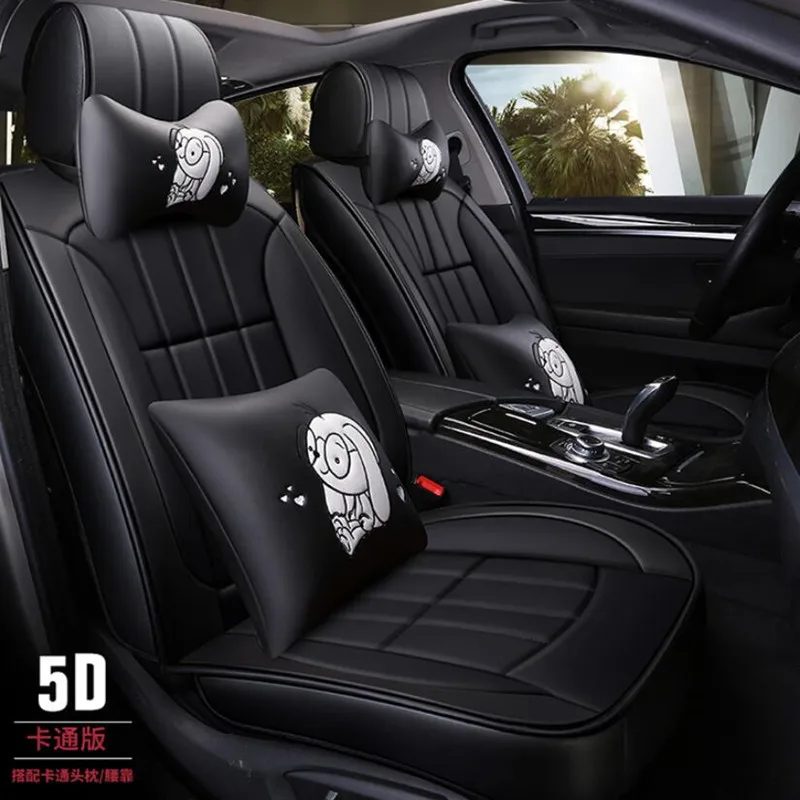 Высокое качество ПУ кожа мультфильм Авто Чехлы для mazda 6 gh cx 5 opel zafira b bmw f30 vw passat b6