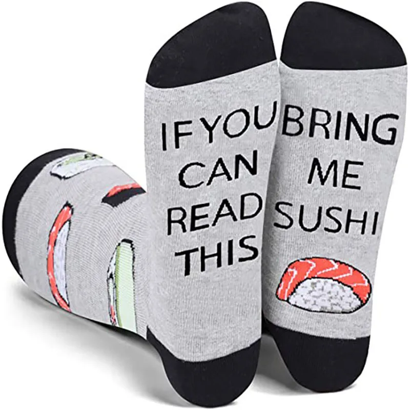 

2020 New high quality men's socks letter printing casual autumn and winter cotton socks Christmas gifts Drop shipping