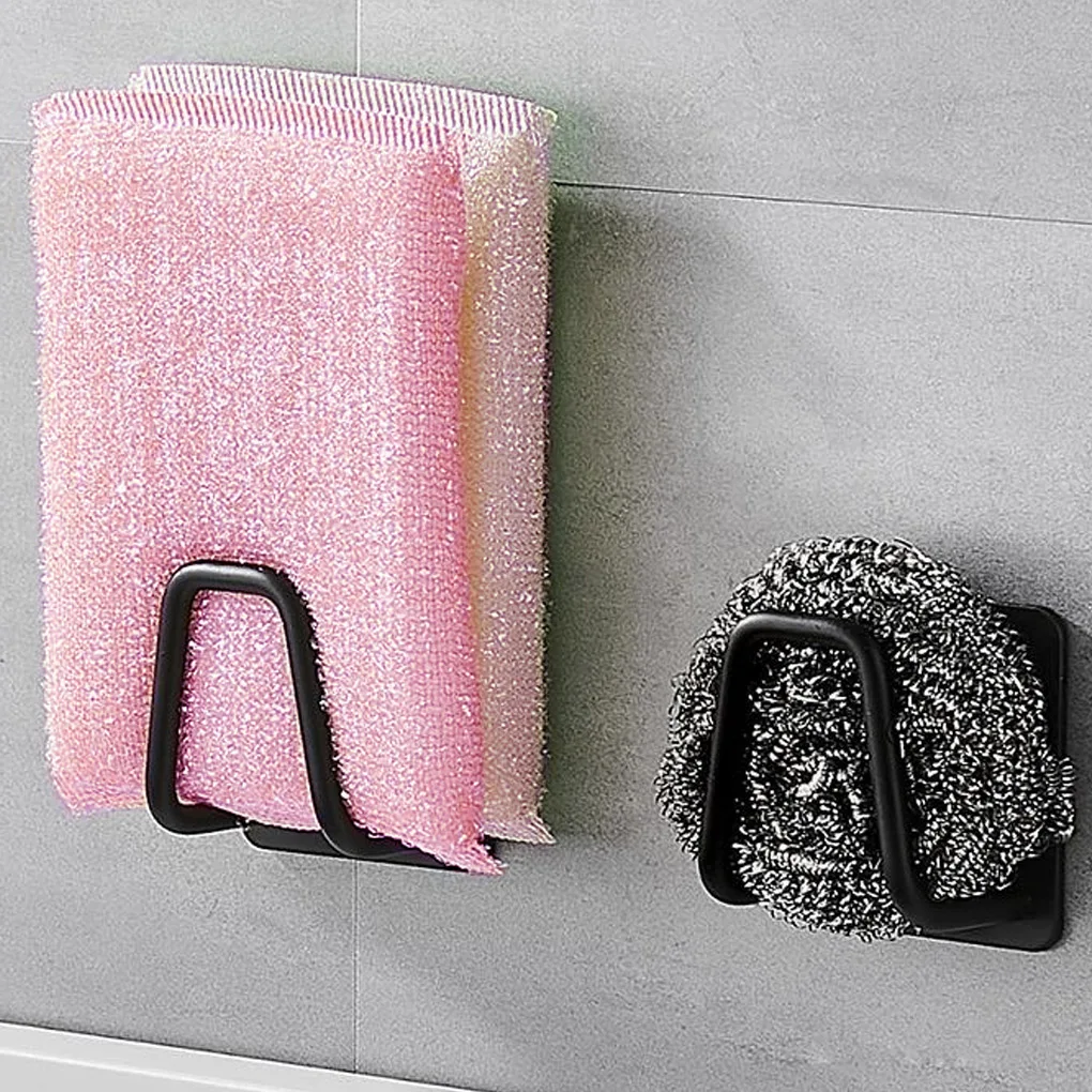 

Cleaning Sink Sponge Drain Rack multifunction Home Storage Stainless Steel Sponges Holder Kitchen Sink Organizer