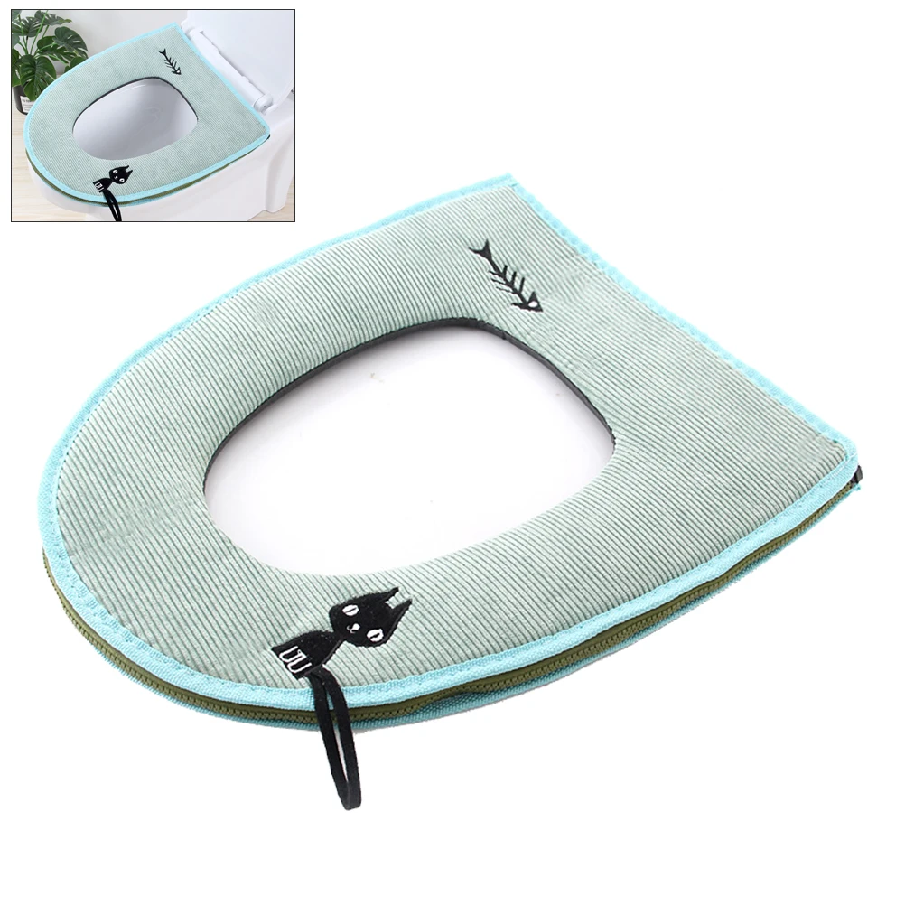 Теплое сиденье на унитаз Крышка для ванной комнаты продукты пьедестал Пан