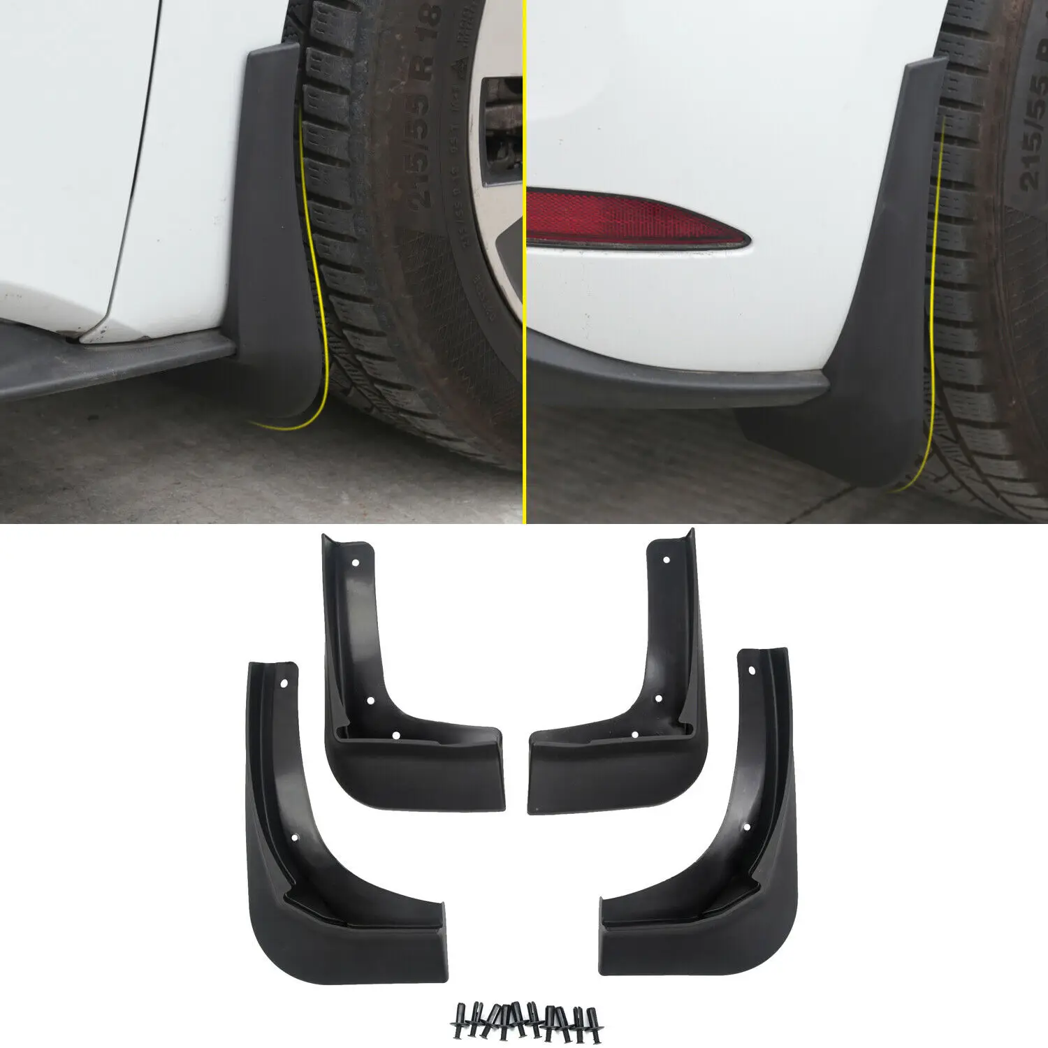 

4 шт., брызговики для Volkswagen ID.3 2019-2021