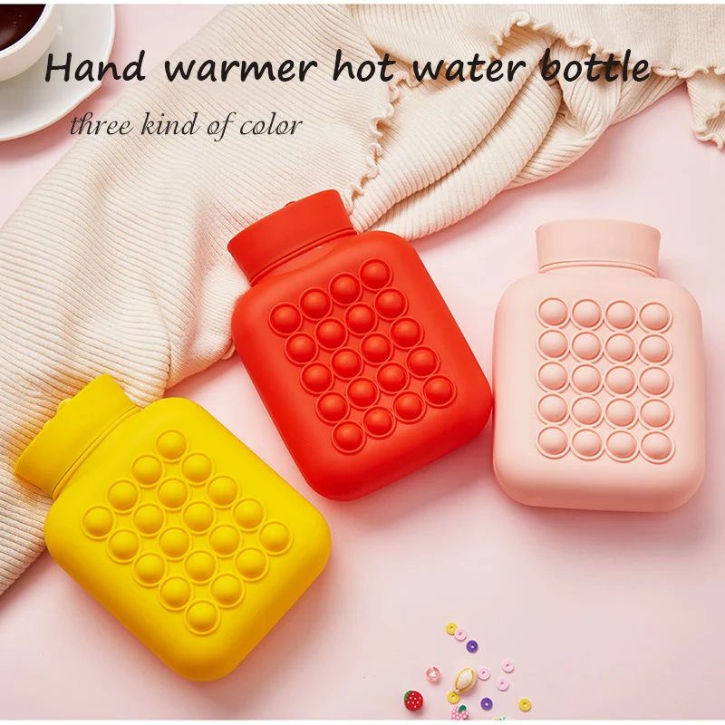 

500Ml Fidget Toys Pop It Hot Water Bag Push Bubble Adult Stress Relief Squeeze Toys Antistress Popit Soft Squishy Christmas Gift