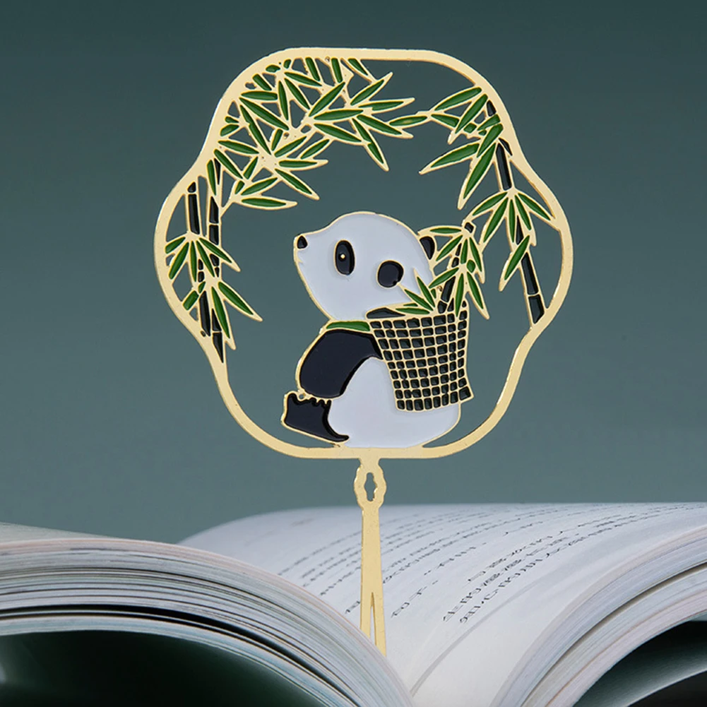 Винтажные металлические золотистые закладки китайские национальные сокровища